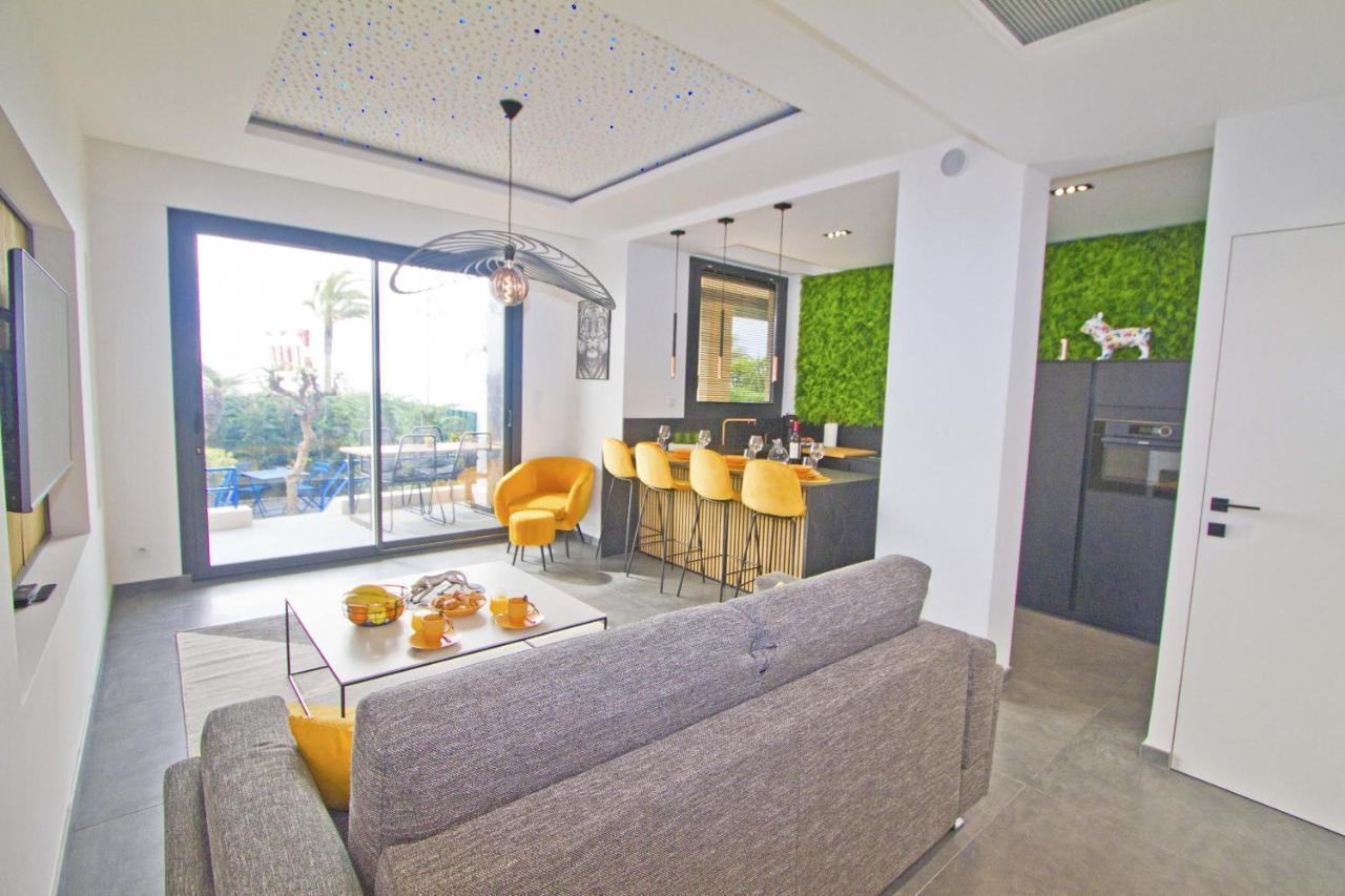 Luxury Garden Jacuzzi Promenade Apartment Nice Exterior photo