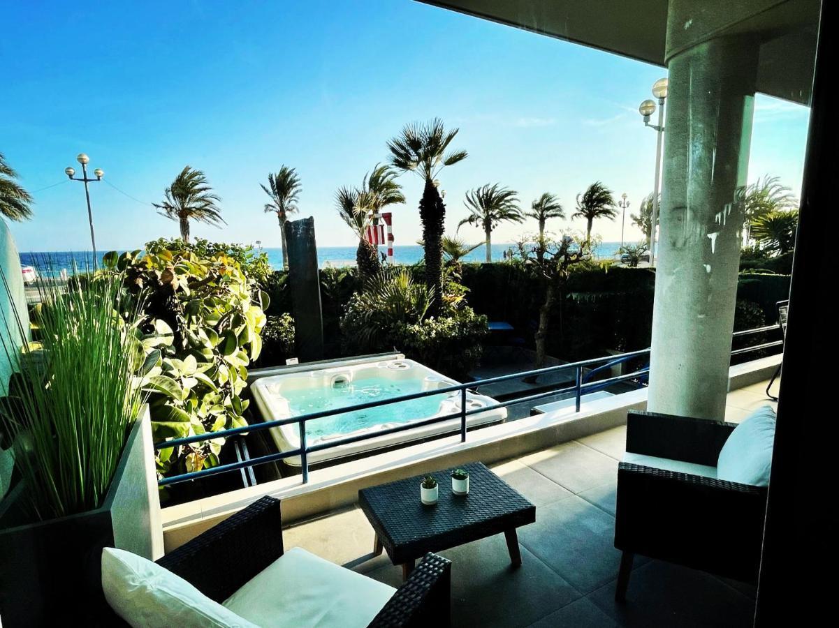 Luxury Garden Jacuzzi Promenade Apartment Nice Exterior photo